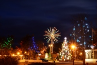 Weihnachtsbaum in Nida, Juodkrantė - 1