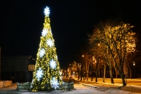 Weihnachtsbaum in Palanga und Šventoji - 68