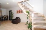 Three-room apartment (65 m²) for up to 6 persons situated on two floors (first and second): - 9